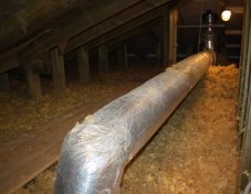 Pööningu soojustamine puistevillaga