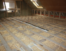 Vahelae soojustamine puistevillaga